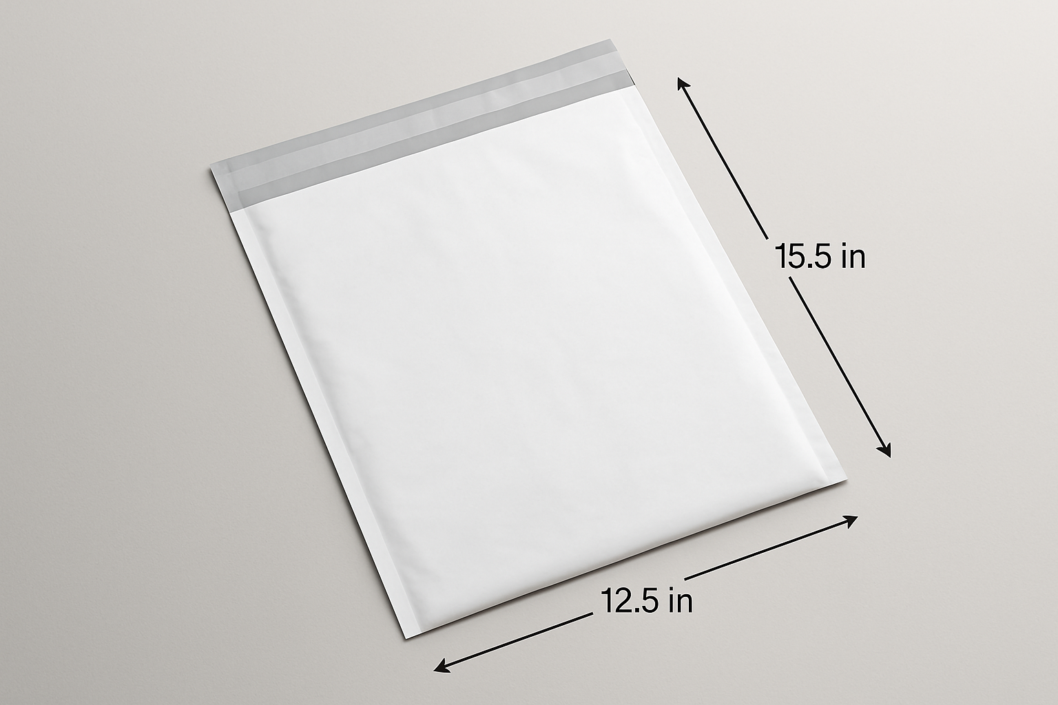 MPM5SS
#5 White Poly Mailer
12.5" x 15.5"
500/CS