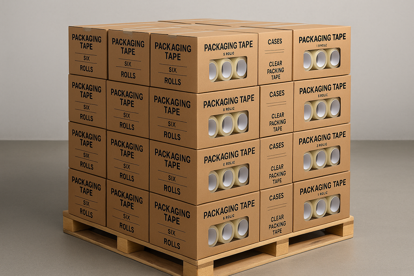 Pallet of Cases of Tape