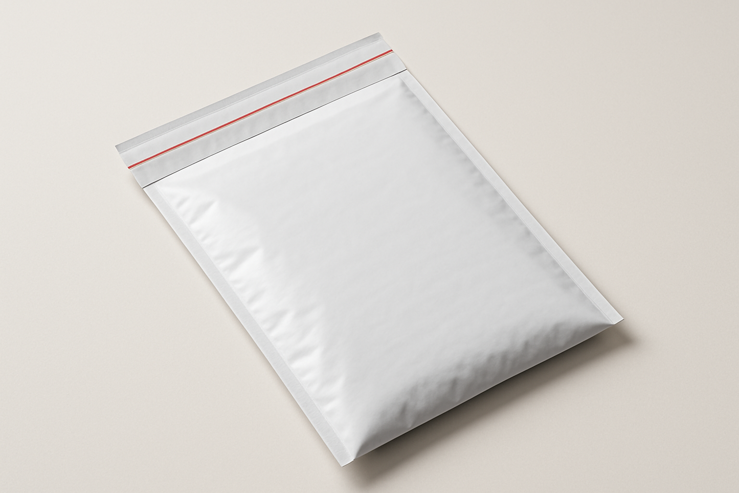 White Poly Mailer Self Sealing